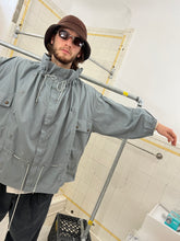 Load image into Gallery viewer, 1980s Marithe Francois Girbaud Wide Modular Teal Mountain Smock - Size OS