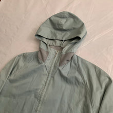 Load image into Gallery viewer, 1990s Katharine Hamnett Glacier Blue Military Parka with Ribbed Neck Hood - Size OS