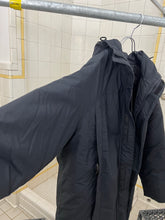 Load image into Gallery viewer, Late 1990s Mandarina Duck Black Hooded Down Parachute Parka - Size L