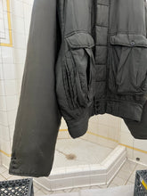 Load image into Gallery viewer, 1980s Katharine Hamnett Padded Silk Military Cargo Bomber - Size OS
