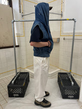 Load image into Gallery viewer, 1980s Marithe Francois Girbaud x Complements Denim Hooded Life Preserver Vest - Size M