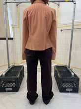 Load image into Gallery viewer, 2000s Mandarina Duck Cropped Dress Shirt with Back and Elbow Detailing - Size S