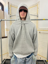 Load image into Gallery viewer, 1980s Marithe Francois Girbaud x Les Millesimes Ribbed Boat Neck Knit Hoodie - Size M