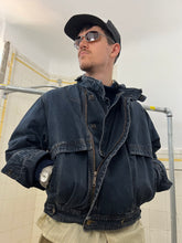 Load image into Gallery viewer, 1980s Marithe Francois Girbaud Dark Denim Double Closure Jacket - Size M