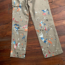 Load image into Gallery viewer, 2011 CDGH Tan Paint Splatter Pants - Size M