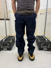 Load image into Gallery viewer, 1990s Dexter Wong Darted Knee Denim Carpenter Pants - Size M