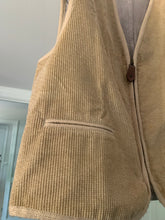 Load image into Gallery viewer, aw1993 Armani Faded Yellow Corduroy Vest - Size M