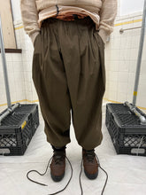 Load image into Gallery viewer, 1980s Marithe Francois Girbaud x Closed Gather Pleated Wrap Cotton Pants - Size L