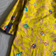 Load image into Gallery viewer, ss2000 Issey Miyake x Takashi Murakami Reversible Yellow Long Work Coat - Size M