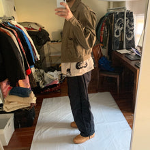 Load image into Gallery viewer, 1980s Katharine Hamnett High Neck Beige Cargo Blouson - Size L