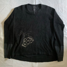 Load image into Gallery viewer, 2000s Bernhard Willhelm Oversized Embroidered Sweater - Size XL