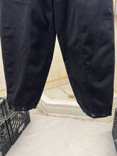 Load image into Gallery viewer, 1980s Marithe Francois Girbaud Black Paneled Trousers with Adjustable Synch Hem Detail - Size M