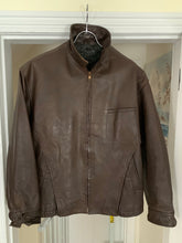 Load image into Gallery viewer, 1980s CDGH Brown Paneled Leather Work Jacket - Size OS