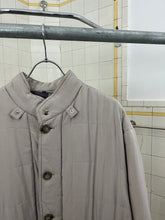 Load image into Gallery viewer, 1980s Marithe Francois Girbaud Long Padded Silk Coat with Waist Drawstrings - Size L