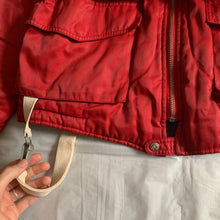 Load image into Gallery viewer, 1990s Armani Red Modular Bondage Jacket - Size L