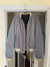 Load image into Gallery viewer, 1990s Armani Iridescent Oversized Bomber Jacket - Size OS