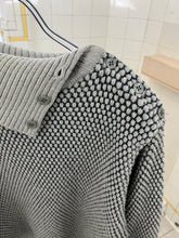 Load image into Gallery viewer, 1980s Marithe Francois Girbaud x Maillaparty High Neck Sweater with Shoulder Seam Buttons - Size M