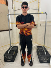 Load image into Gallery viewer, aw2004 Bernhard Willhelm Flame Football T-Shirt - Size M