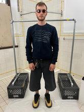 Load image into Gallery viewer, 2000s Bernhard Willhelm Inside-Out Printed Crewneck Sweatshirt - Size M