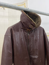 Load image into Gallery viewer, 1990s Armani Leather Bomber With Quilted Lining - Size M