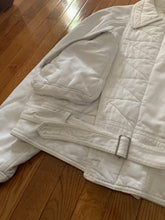 Load image into Gallery viewer, 1980s Katharine Hamnett Cropped MK3 Belted Jacket with Large Front Gusset Pockets - Size L