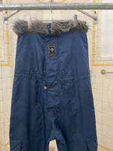 Load image into Gallery viewer, 1990s Dexter Wong Nylon Cargo Waders with Faux Fur Trim - Size L