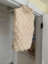 Load image into Gallery viewer, 1990s Armani Cream 3D Design Sleeveless Pullover Knit - Size S