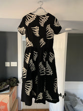 Load image into Gallery viewer, 2000s Vintage You Must Create Wool Dress with Spinal Skeleton Embroidery - Size S