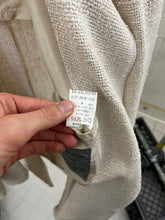 Load image into Gallery viewer, ss1992 Yohji Yamamoto Woven Silk Patched Double Breasted Blazer - Size XL