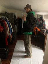 Load image into Gallery viewer, 1980s Issey Miyake Dual Backzip Heavy Cotton Bomber Jacket with Asymmetric Closure - Size XL