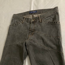 Load image into Gallery viewer, 2004 Junya Watanabe Faded Grey Articulated Knee Denim - Size L