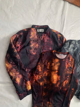 Load image into Gallery viewer, aw1998 Issey Miyake Orange Dyed Long-sleeved Synthetic Shirt - Size M