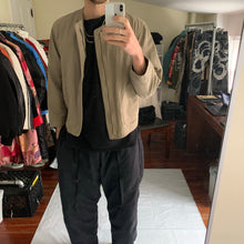 Load image into Gallery viewer, 1980s Issey Miyake Cotton Khaki Baseball Jacket - Size M