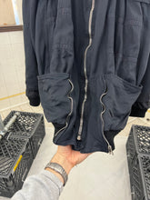 Load image into Gallery viewer, 1980s Marithe Francois Girbaud x Closed Black Waist Cinch Bomber - Size L