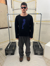 Load image into Gallery viewer, aw2009 Yohji Yamamoto "Manneken Pis" Intarsia Sweater - Size L