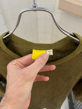 Load image into Gallery viewer, 2000s Mandarina Duck Khaki Green Reversible Linen Chest Pocket Shirt - Size M