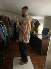 Load image into Gallery viewer, 1990s Armani Aloha Luggage Tag Rayon Shirt - Size M