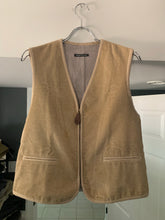 Load image into Gallery viewer, aw1993 Armani Faded Yellow Corduroy Vest - Size M