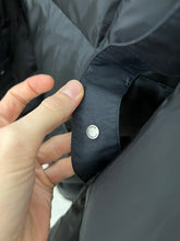 Load image into Gallery viewer, Late 1990s Mandarina Duck Black Hooded Down Parachute Parka - Size L