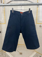 Load image into Gallery viewer, 1990s Mickey Brazil Canvas Fatigue Cargo Shorts with Back Monkey Pocket - Size XS