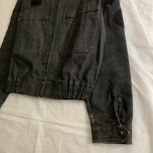 Load image into Gallery viewer, ss2004 Junya Watanabe Faded Military Cargo Pocket Blouson with Stencil &amp; Patch Detailing - Size M