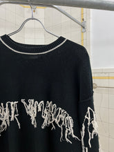 Load image into Gallery viewer, ss1993 Yohji Yamamoto Reversible Tassel Knit Sweater - Size M