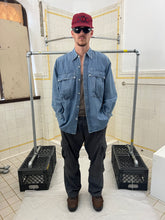 Load image into Gallery viewer, 1980s Katharine Hamnett Light Wash Denim Cargo Shirt - Size L