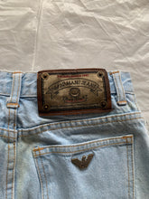 Load image into Gallery viewer, 1990s Armani Applique Washed Denim - Size XS