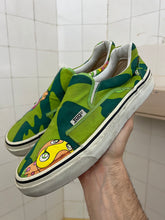 Load image into Gallery viewer, ss2000 Issey Miyake x Takashi Murakami Green Slip-ons - Size 9 US