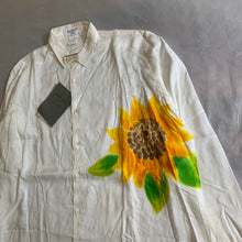 Load image into Gallery viewer, ss1996 Yohji Yamamoto Sunflower Rayon Shirt - Size M