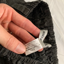 Load image into Gallery viewer, ss2000 Issey Miyake Washed Black Lounge Pants with Elastic Waistband - Size OS