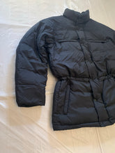 Load image into Gallery viewer, 2000s Issey Miyake Extended Graphic Lined Puffer Jacket - Size L