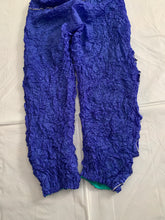 Load image into Gallery viewer, aw1999 Issey Miyake Blue Crinkled Bungee Pants - Size M