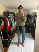 Load image into Gallery viewer, 1980s Issey Miyake Earth Tone Khaki Logo Crewneck - Size L